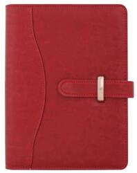 Saturnus Gyűrűs kalendárium SATURNUS M437 fehér lapos bordó műbőr 2026 (SM437-002) - robbitairodaszer