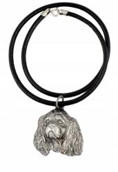 Art-Dog Cavalier King Charles spániel nyaklánc kutyával, kézműves medál (5906111280650)