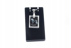  Lengyel alföldi juhászkutya kristály medál szíjjal, nyaklánc (5055882439313)