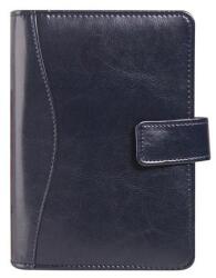 Saturnus Gyűrűs kalendárium SATURNUS L231 sárga lapos kék műbőr 2026 (SL231-004) - robbitairodaszer