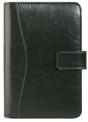 Saturnus Gyűrűs kalendárium SATURNUS L231 sárga lapos zöld műbőr 2026 (SL231-006) - robbitairodaszer