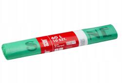 Scley Szemeteszsák Scley 60L zöld 10 db szelektív üveg (0470-946012)