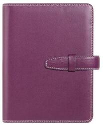 Saturnus Gyűrűs kalendárium SATURNUS S228 sárga lapos lila műbőr 2026 (SS228-00L)