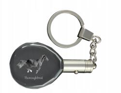 Art-Dog Angol telivér ló kristály kulcstartó ló képpel, kulcstartó (5055882432161)
