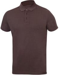 Ardon ZIDYN férfi galléros póló - Barna | 2XL (H13288/2XL)