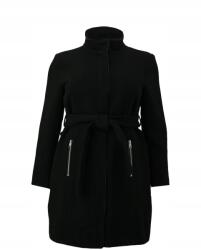 VERO MODA Klasszikus női gyapjú kabát Vero Moda curve fekete 44