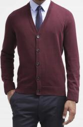 Trussardi Trussardi M Kasmír Gyapjú Férfi V-nyakú Pulóver, Chocolate Plum (56M00548)