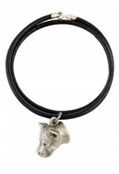 Art-Dog Amerikai Staffordshire terrier nyaklánc kutyával, szíj medál (5906111280179)