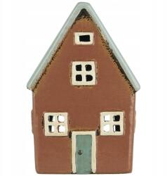 Ib Laursen Kerámia Házikó Lampion Lámpa teamécses Brown Nyhavn gre (5709898346874)