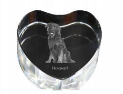 Art-Dog Hovawart kristály szív, dísz, kutya fényképes ajándéktárgy (5055882446182)