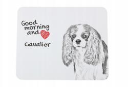 Art-Dog Cavalier King Charles spániel egérpad kutyával, saját fotóval (5055882491090)