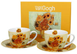 Napraforgók - 2 darabos cappuccinós csészékészlet (3957355)