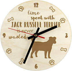 Art-Dog Jack Russell terrier gravírozott kutyaóra, átmérő 30 cm, kutya neve (5055882400221)