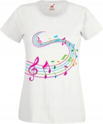 Foto Női zenélő póló zenész névvel