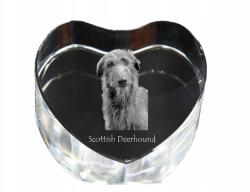 Art-Dog Skót agár kristály szív, dísz, kutya fénykép ajándéktárgy (5055882445802)