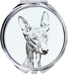  A fáraó kutyája kompakt zsebtükör kutyával fényképpel (5055882481299)