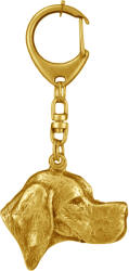Art-Dog Pointer aranyozott kutya kulcstartó, exkluzív kulcstartó (5906111204380)