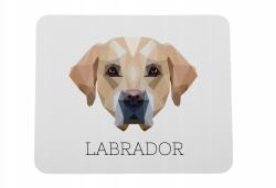Art-Dog Labrador Retriever egérpad geometrikus kutyával (5056739222461)
