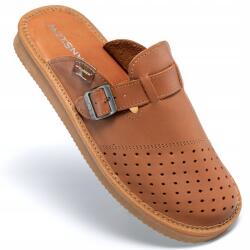 PanSzew Férfi Bőr Papucs (Kapcie Góralskie Męskie Pantofle Skórzane 30)