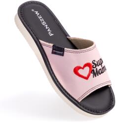 PanSzew Ajándék Anyának Hímzett "szuper Anya" Papucs Topánka Anyák Napjára