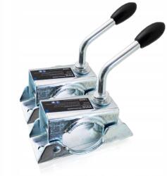 Támasztókerékbilincs utánfutókhoz szorítófogantyú szett 2 db-os