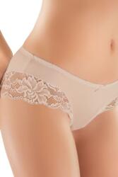 Ewana 64 csipkés bugyi, bézs, M