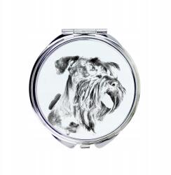 Cseh terrier kompakt zsebtükör kutyával fényképpel (5055882481459)