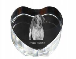 Art-Dog Vizsla olasz rövidszőrű kristály szív, dísz kutya fotó (5055882446069)