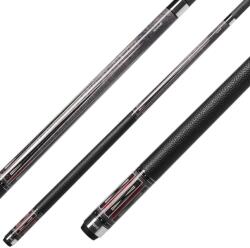 Cuetec Biliárd dákó, Cuetec Cynergy Nineball Shark Gray Stain LTW, 3/8x14 12.5mm (21.312.57.0)