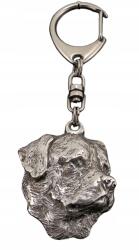 Art-Dog Rottweiler kutya kulcstartó, kulcstartó karabinerrel, medál (5906111202577)