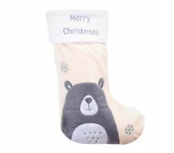 GoDan Karácsonyi Zokni Fehér Maci 27X42CM (NW-SMIS)