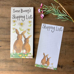 ALEX CLARK ART To Do jegyzettömb Alex Clark, 100db mintás oldal, 22, 5x10 cm, hátoldalán mágnes, some bunny (MNP13)