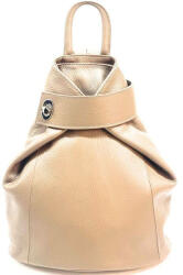Made in Italy Melodi valódi bőr női hátizsák bézs színben (en-936-beige)