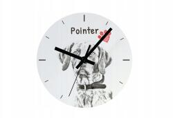  Pointer falióra kutyával, lógó és álló, fényképpel személyre szabható, 20 cm (5060381106314)