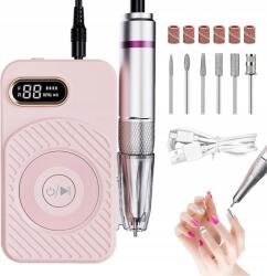  Professzionális Körömmaró Gép 45000 fordulat/perc Maró Kijelző Rózsaszín (BQ-110)