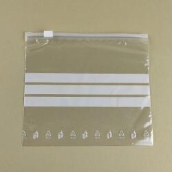 Csúszózáras tasak írható felülettel, 200 x 170 x 0, 05 mm (20 x 17 cm) 100 db/cs