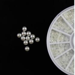  Gyöngyök tárcsában - Gyöngyház (1-3 mm) 25