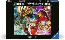 Ravensburger - Az Universal szörnyei 2000 darabos kirakó (12001341)