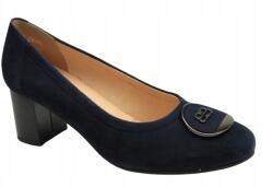 Arka Bioeco by Arka cipő 6844(1217+1290) 37 sötétkék velúr díszítéssel Lengyel (6844(1217+1290) Granatowy)