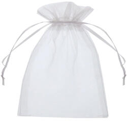  Organza Tasak Fehér Kicsi 8x10 cm (QX437328DB)