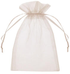  Organza Tasak Krém Nagy 15x22 cm (QX437113DB)