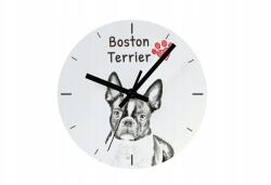  Boston terrier kutya falióra lógó és álló, személyre szabható fényképpel (5060381105577)