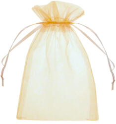  Organza Tasak Arany Közepes 10x12 cm (QX437335DB)