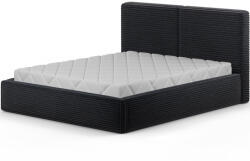 Eltap Pesillo ágy + fa keret/ standard emelő/ ágyneműtartós doboz 140x200, Fekete, Modulo 10 - smartbutor