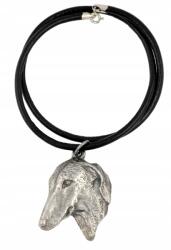 Art-Dog Afrikai agár, Azawakh nyaklánc kutyával, medál szíj medál (5906111280841)