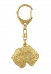 Art-Dog Irish soft coated wheaten terrier aranyozott kutya kulcstartó, kulcstartó (5906111204496)