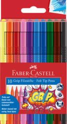 Faber-Castell Filctoll Készlet Háromszögletű 10 Darab/Készlet Grip (FC155310)