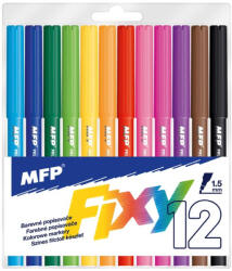 MFP Iskolai Filctoll Készlet 12 Darabos Műanyag Tasakban (AAD127)