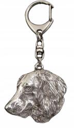Art-Dog Tacskó hosszú szőrű kutya kulcstartó, kulcstartó karabinerrel (5906111202546)