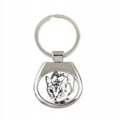 Art-Dog Ocicat macska kulcstartó, fényképes kulcstartó, medál (5055882473638)